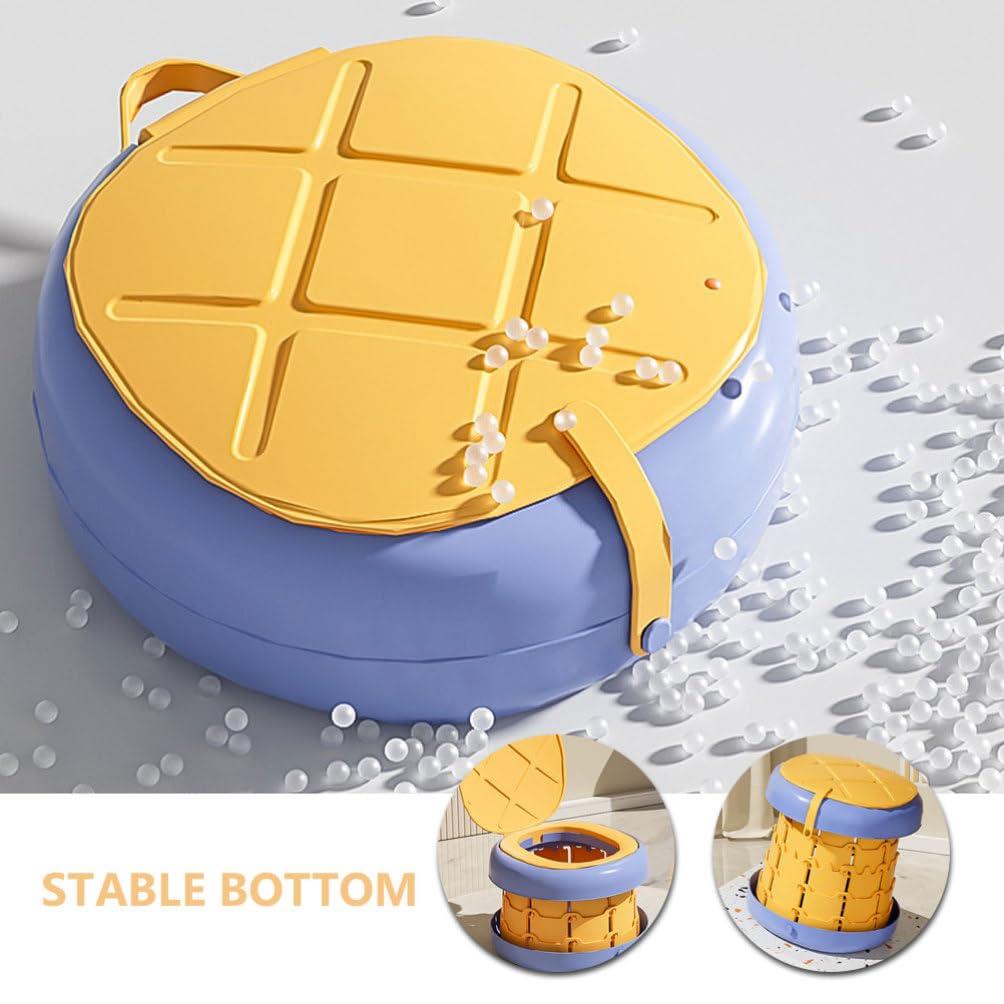 Tcherchi Taşınabilir Katlanabilir Tuvalet Lazımlık, Seyahat için Ayarlanabilir Yükseklik Bebek Tuvaleti