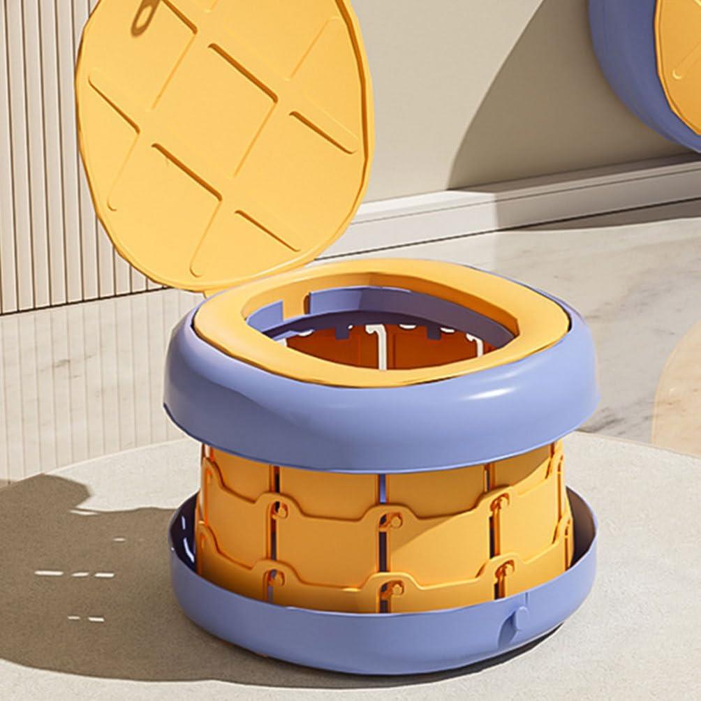 Tcherchi Taşınabilir Katlanabilir Tuvalet Lazımlık, Seyahat için Ayarlanabilir Yükseklik Bebek Tuvaleti