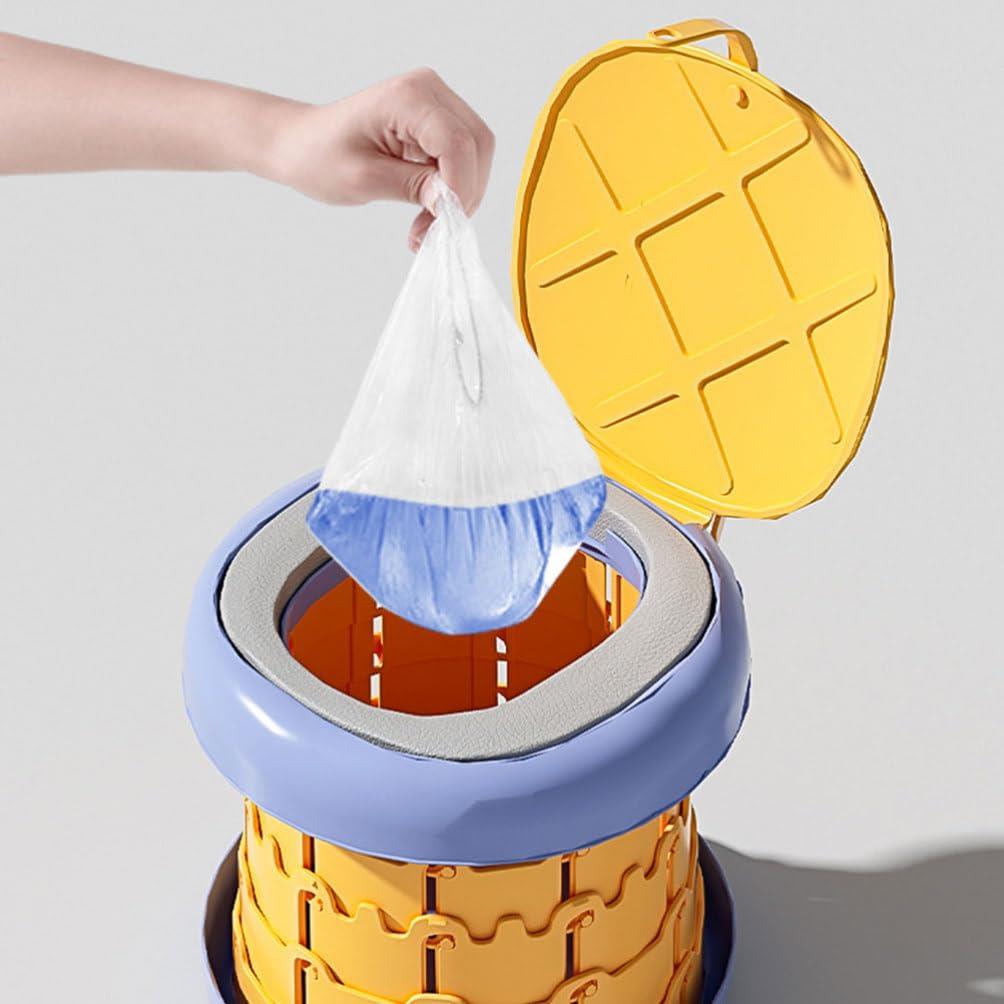 Tcherchi Taşınabilir Katlanabilir Tuvalet Lazımlık, Seyahat için Ayarlanabilir Yükseklik Bebek Tuvaleti