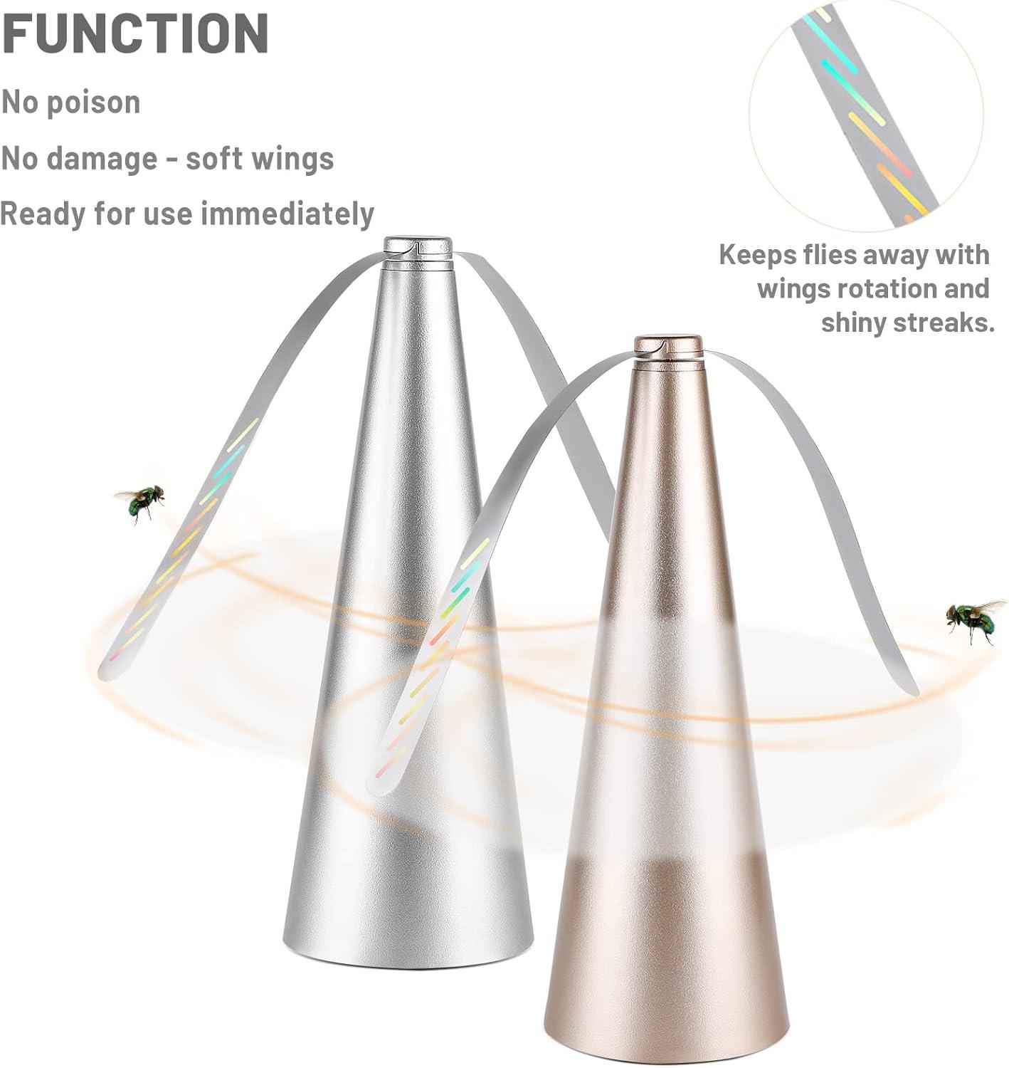 Tcherchi Taşınabilir Sinek Savar Fan, Sivrisinek Kovucu Açık Kapalı Mekan Uçan Böcek Koruması