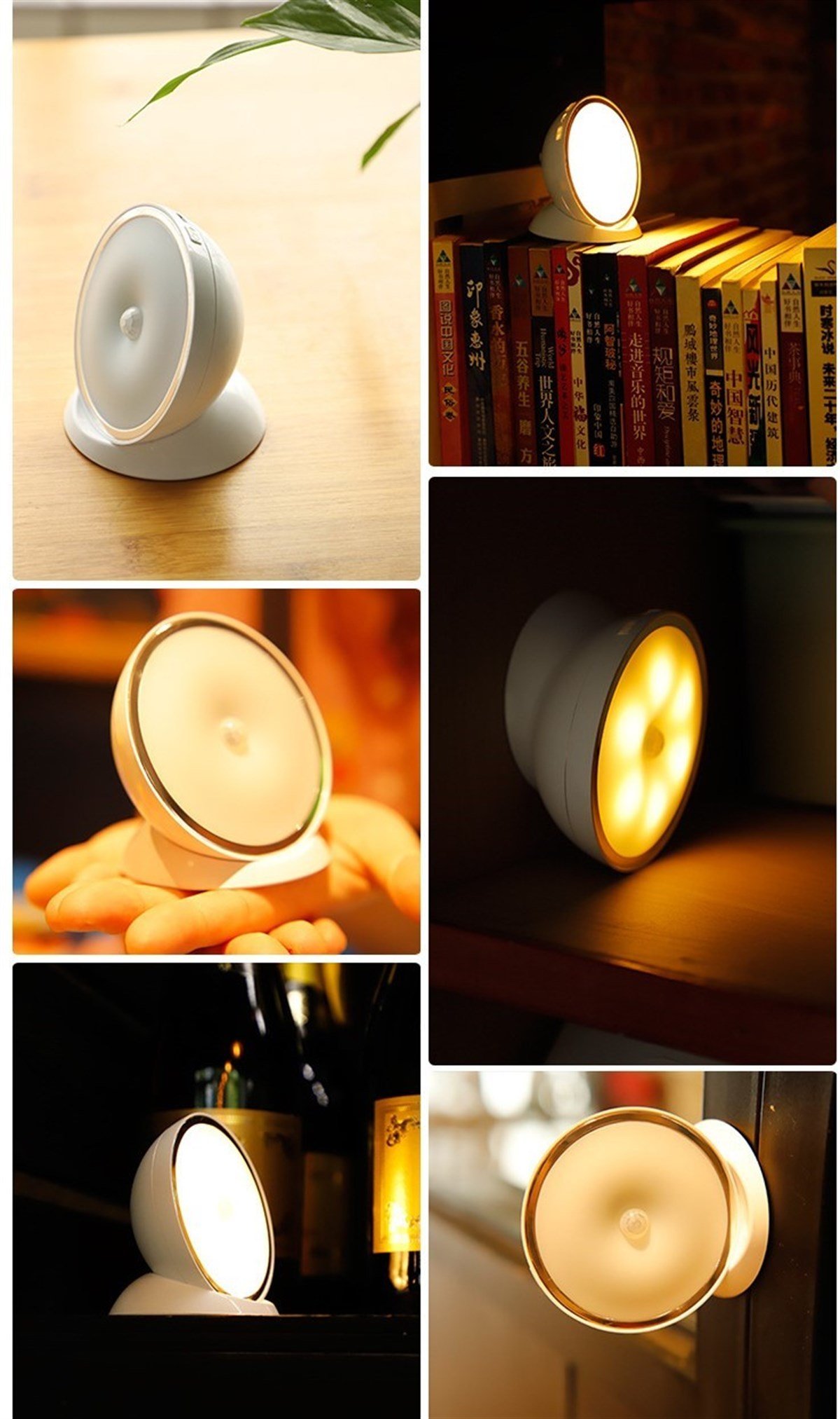 Tcherchi USB Şarjlı 3 Renkli Gece Lambası