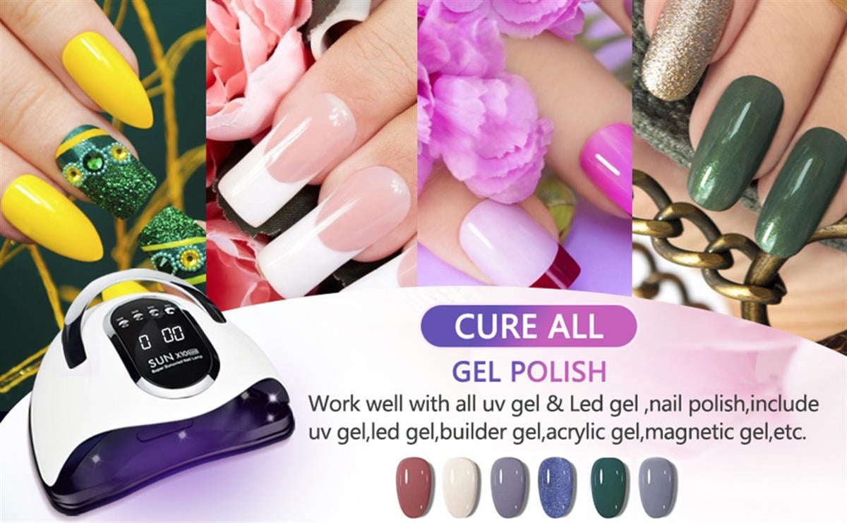 Tcherchi UV LED Lamba Tırnak Kurutucu Manikür Tırnak Kurutma Lambası 66 LED UV