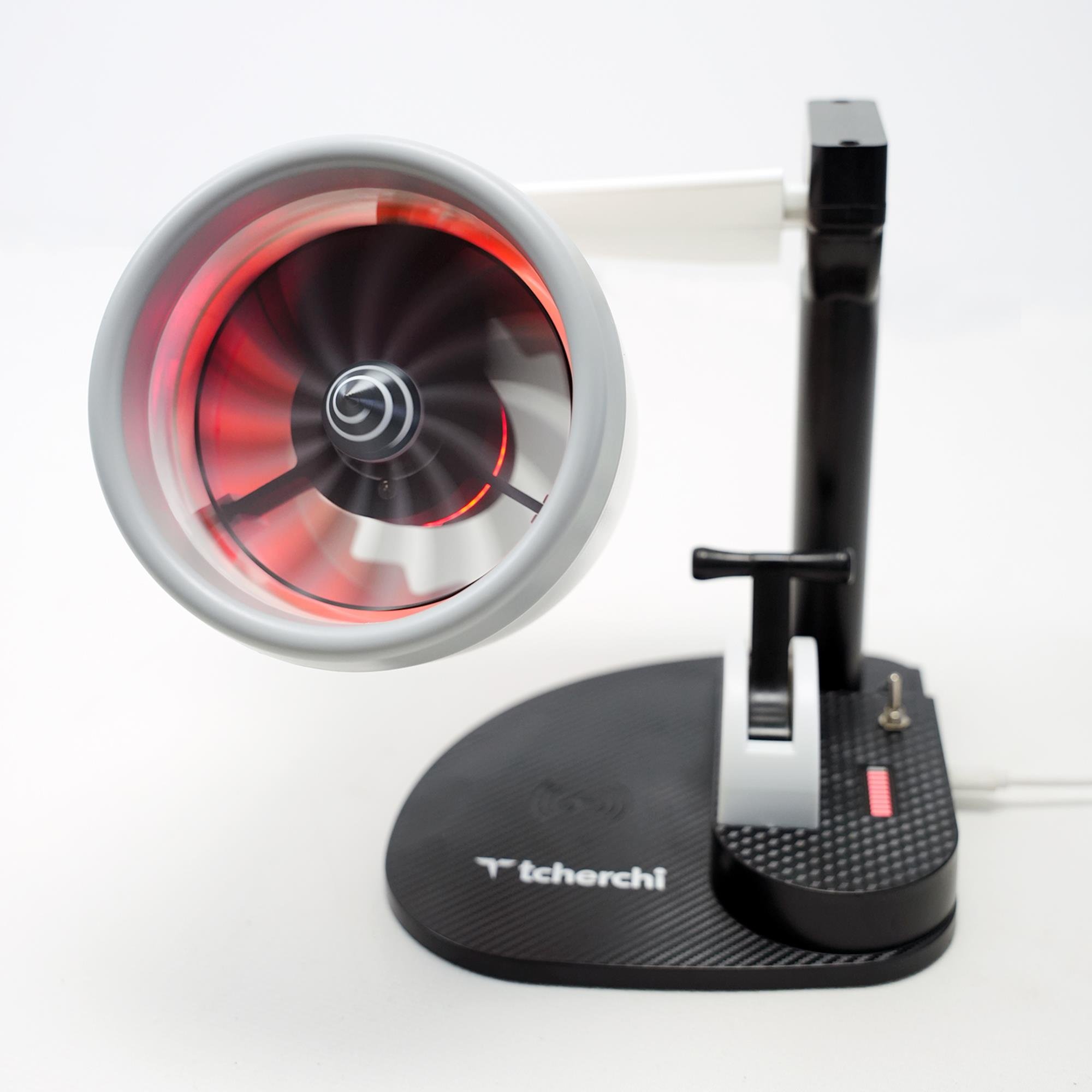 Tcherchi Yeni Masaüstü JetFan – Kablosuz Şarj, Serinletici Fan ve Nemlendirici Bir Arada