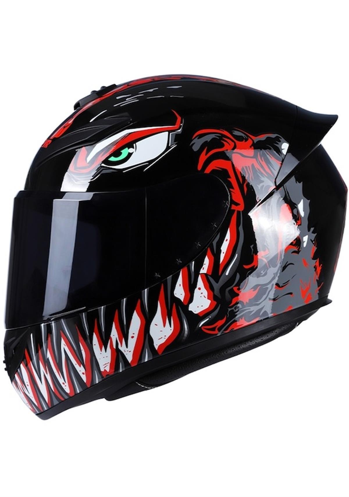 Tcherchi Yetişkin Tam Yüz Koruyucu Motosiklet Kaskı