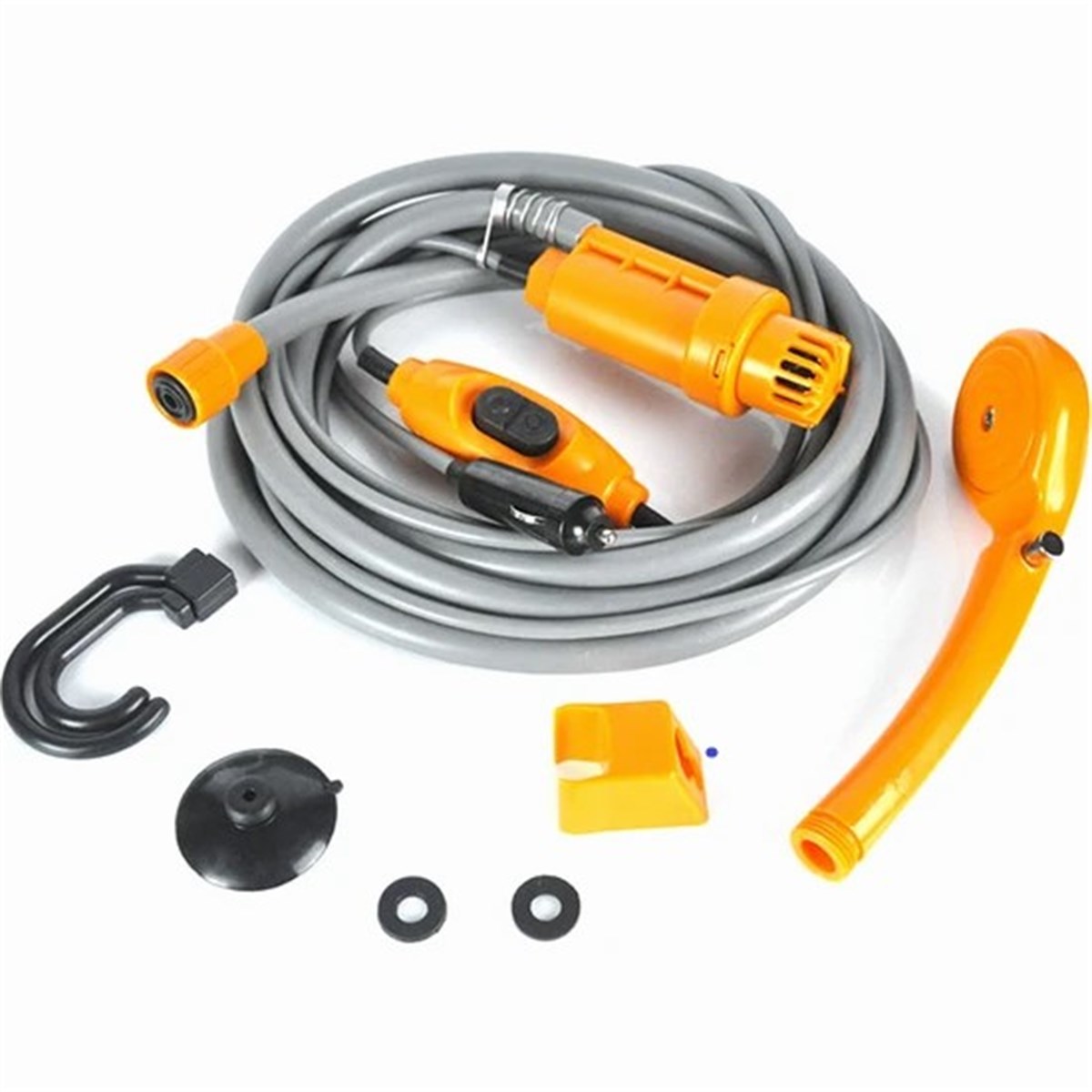 Tcherci 12 V Taşınabilir Seyahat Kamp Araç Oto Duş Seti