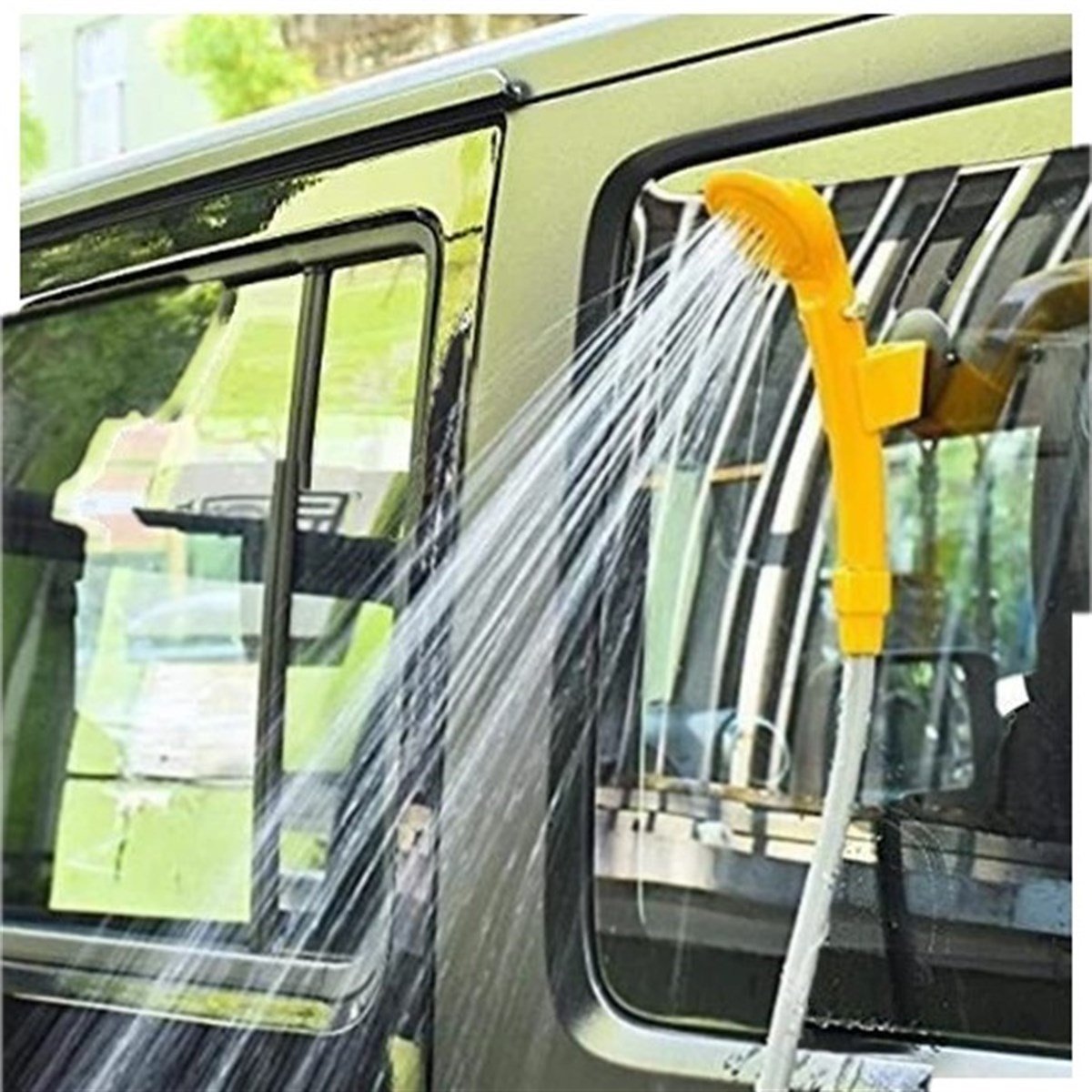 Tcherci 12 V Taşınabilir Seyahat Kamp Araç Oto Duş Seti