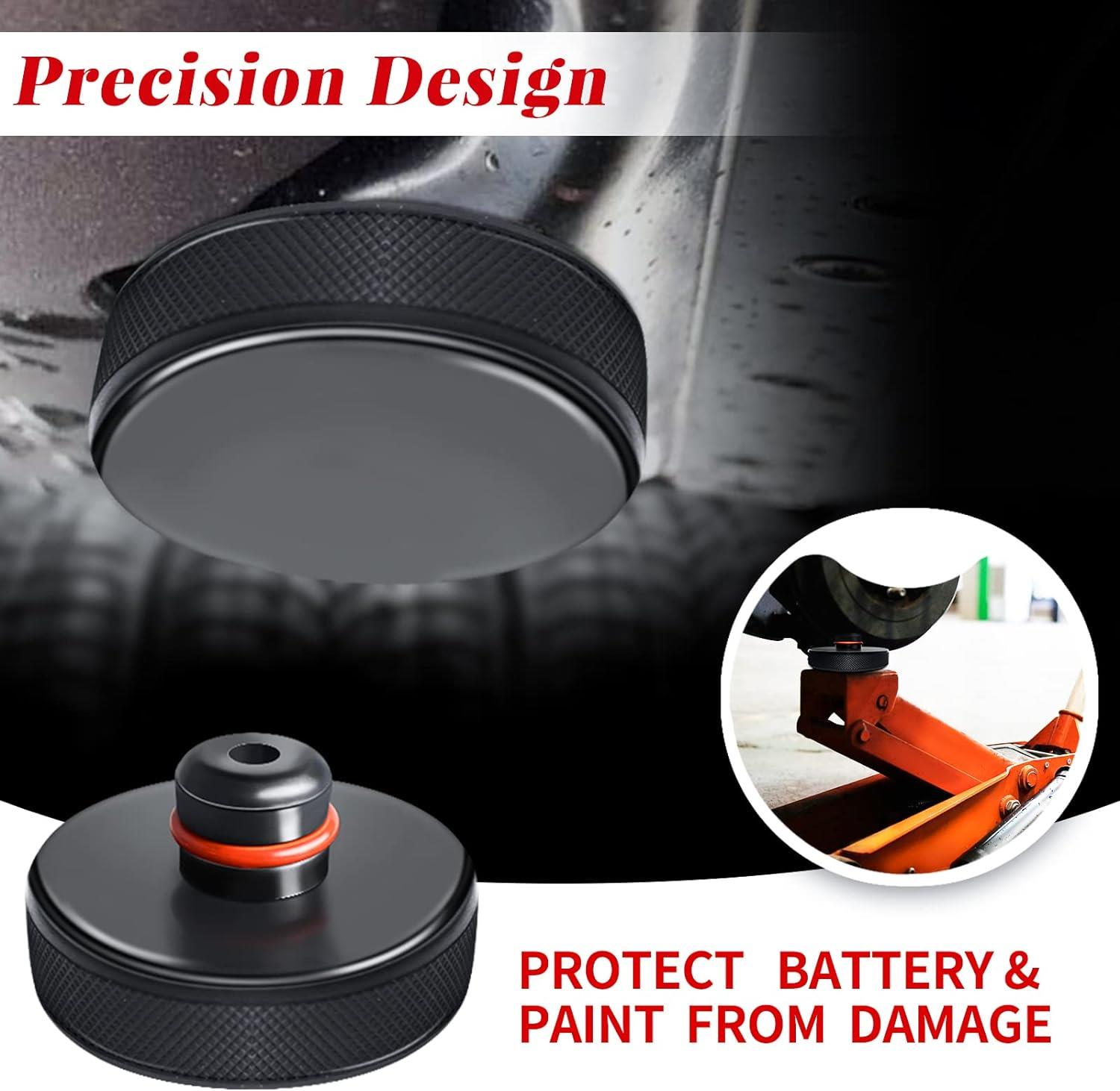 Tesla Model 3/S/X/Y için 4 Diskli ve Saklama Kutulu Kaldırma Kaldırma Yastığı