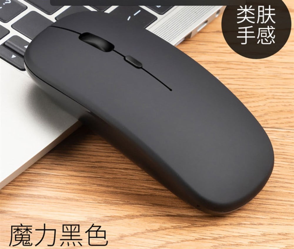 Ultra ince Bluetooth Kablosuz Mouse - Gri
