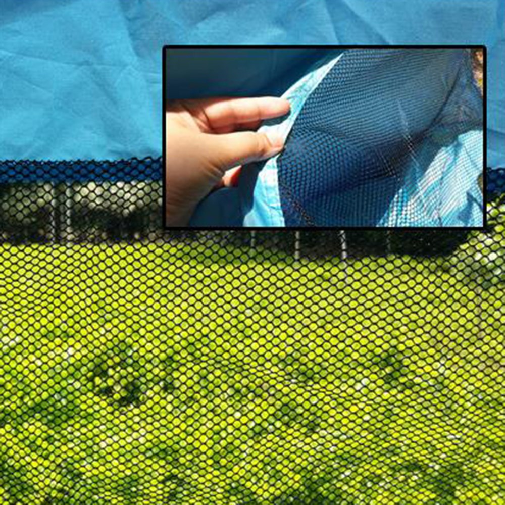 Ultraviyole Dayanıklı Kamp Plaj Güneşten Korunma Amaçlı Çadır - Mavi