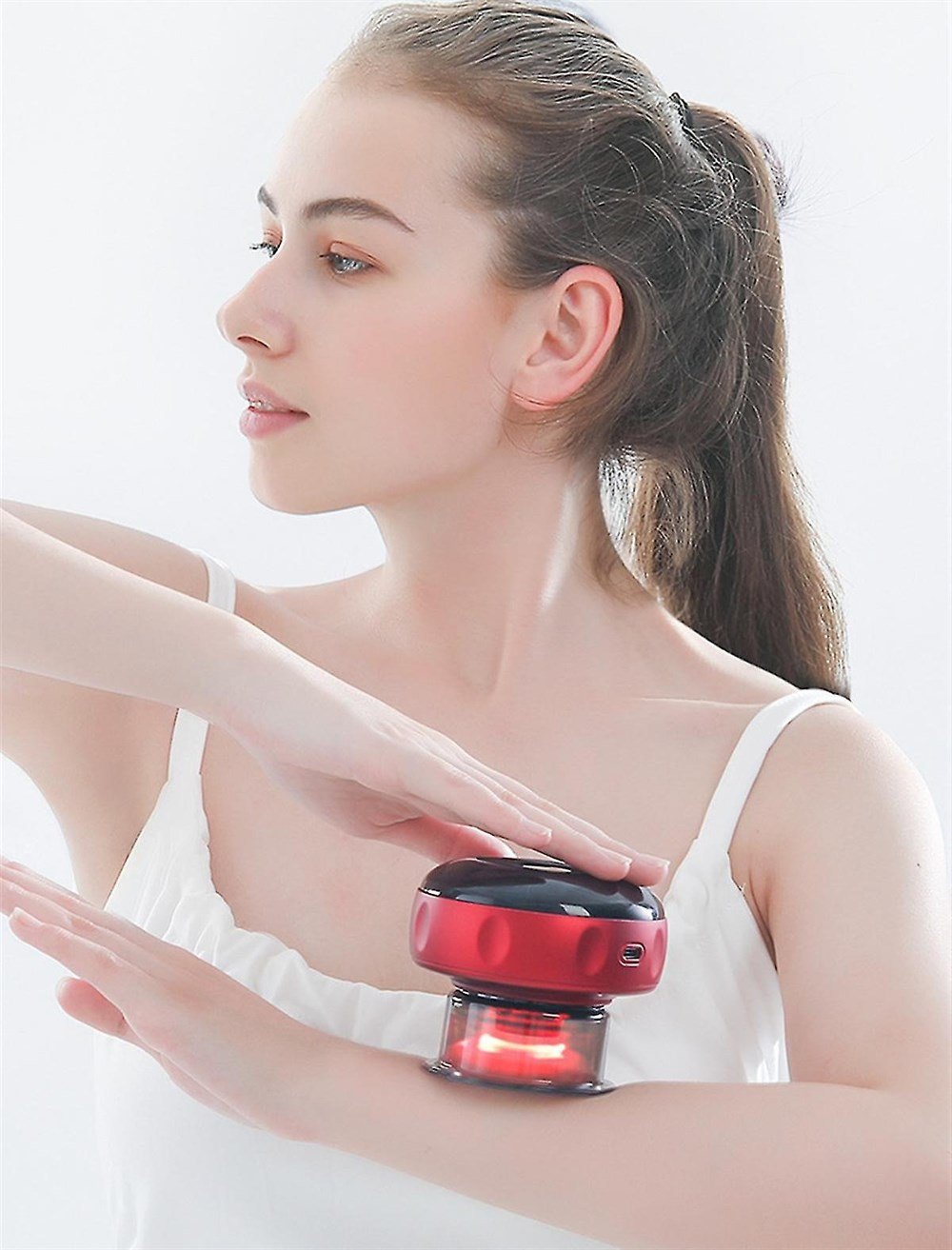 Vakumlu Masaj Aleti Elektrikli Portatif Hacamat Makinesi