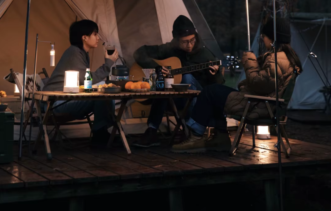 Xiaomi Mijia Akıllı Kontrollü, Toz ve Su Geçirmez Aydınlatmalı Dış Mekan, Atmosfer Kamp Lambası