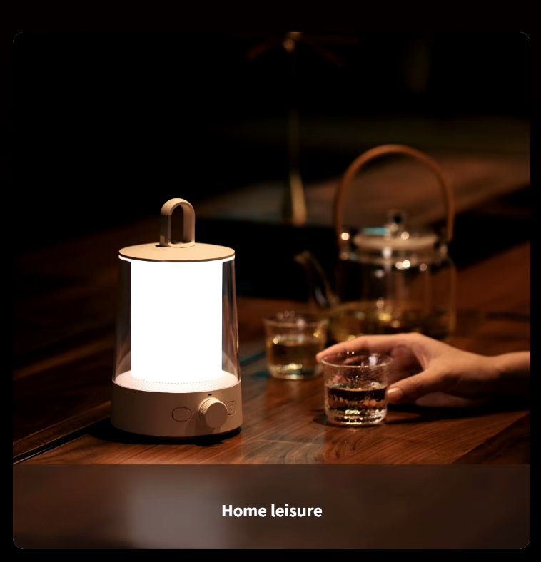 Xiaomi Mijia Akıllı Kontrollü, Toz ve Su Geçirmez Aydınlatmalı Dış Mekan, Atmosfer Kamp Lambası