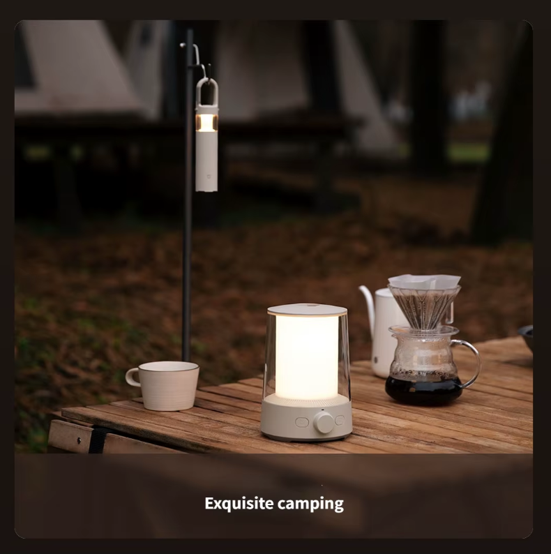 Xiaomi Mijia Akıllı Kontrollü, Toz ve Su Geçirmez Aydınlatmalı Dış Mekan, Atmosfer Kamp Lambası