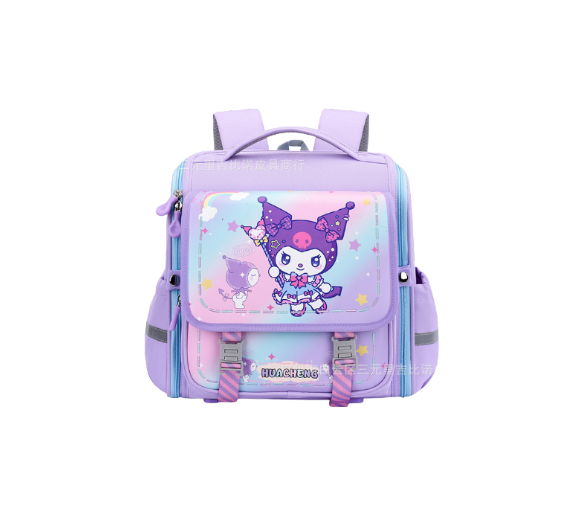 Yeni İlkokul Öğrencisi Danzi Spider-man Omurga Koruyucusu Sırt Çantası-kuromi