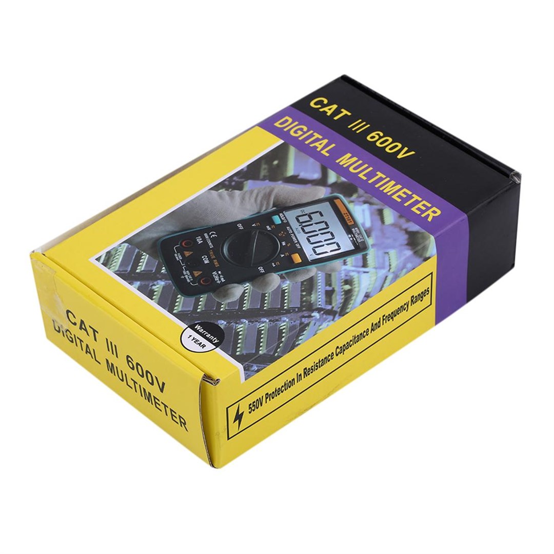 ZT98 E Elektrikli LCD Dijital Ekran Multimetre 