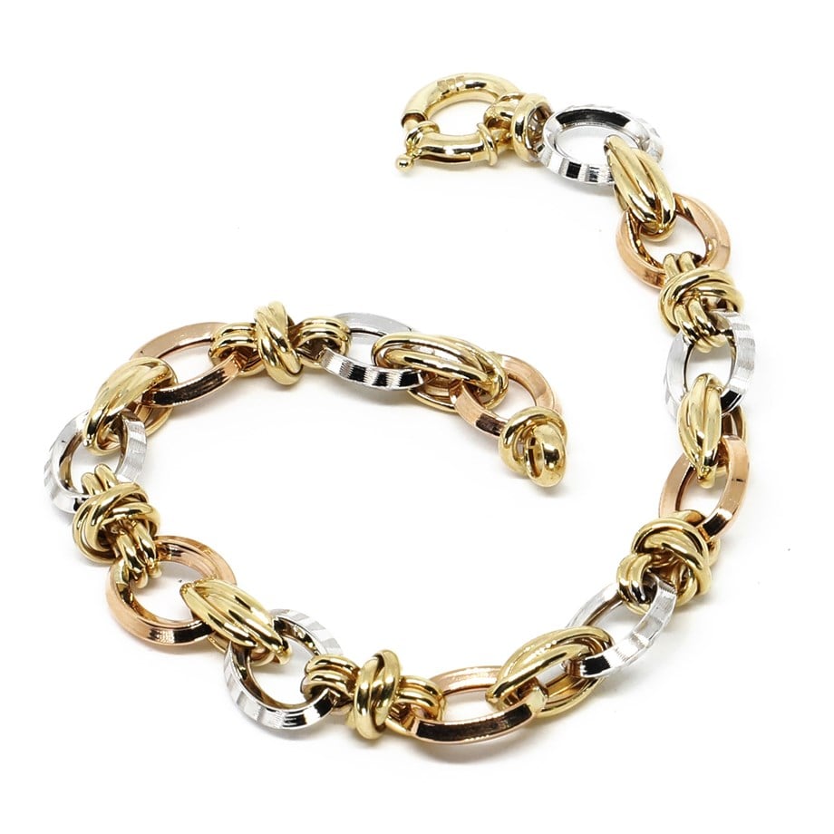 14 Ayar 3 Renk Bileklik