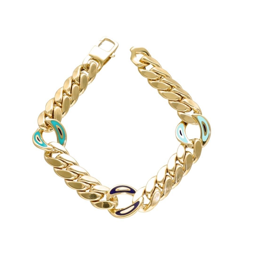 Cetaş Fortuna Mineli Bileklik 14 Ayar