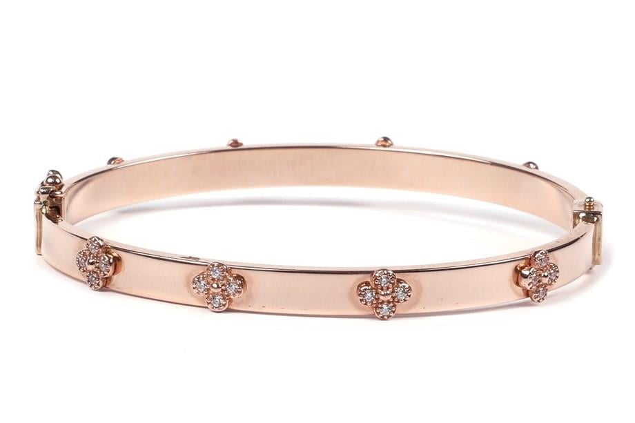 Rosegold Cartier Kelepçe