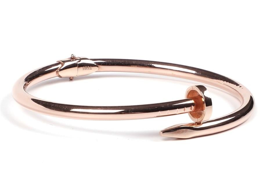 Rosegold Çivi Kelepçe