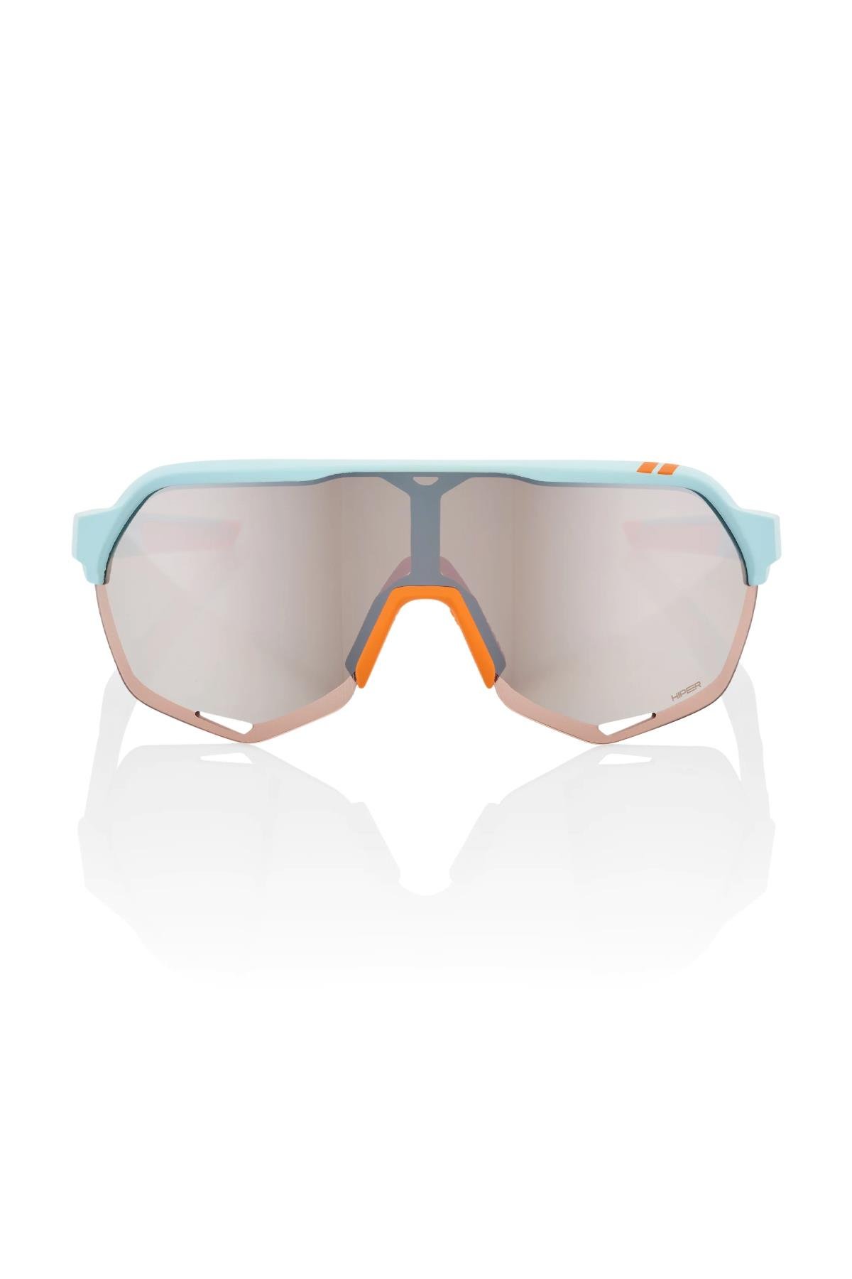 100% S2 Soft Tact Two Tone Hiper Silver Mirror Lens