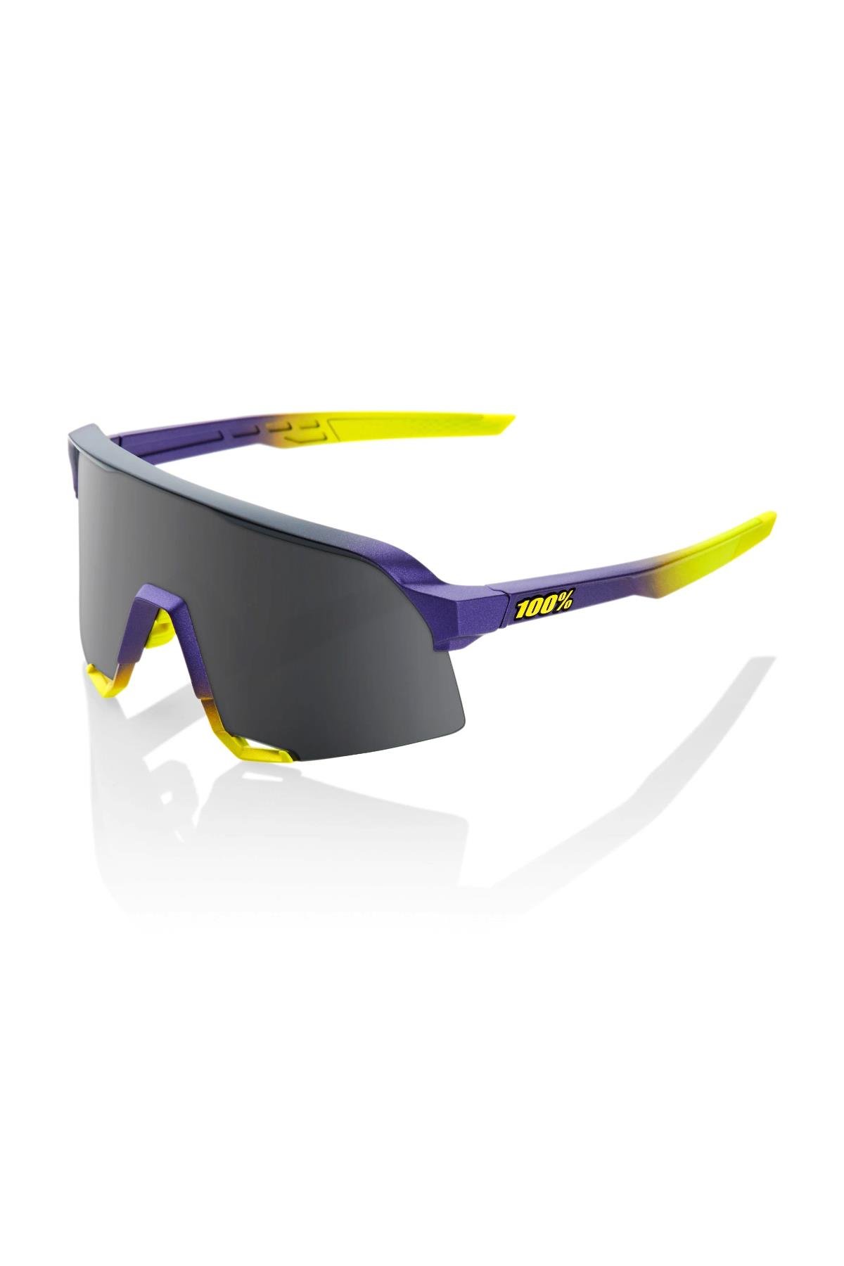 100% S3 Matte Metallic Digital Brights Smoke Lens