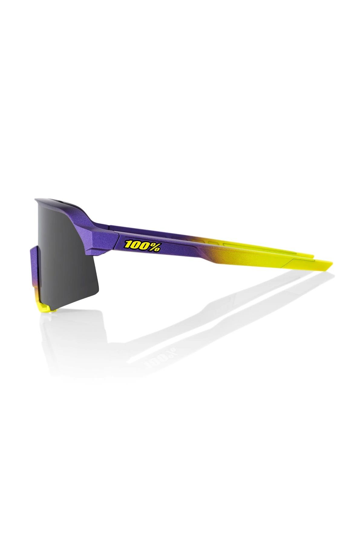 100% S3 Matte Metallic Digital Brights Smoke Lens