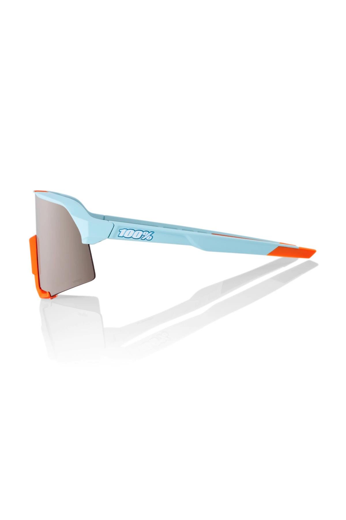 100% S3 Soft Tact Two Tone Hiper Silver Mirror Lens