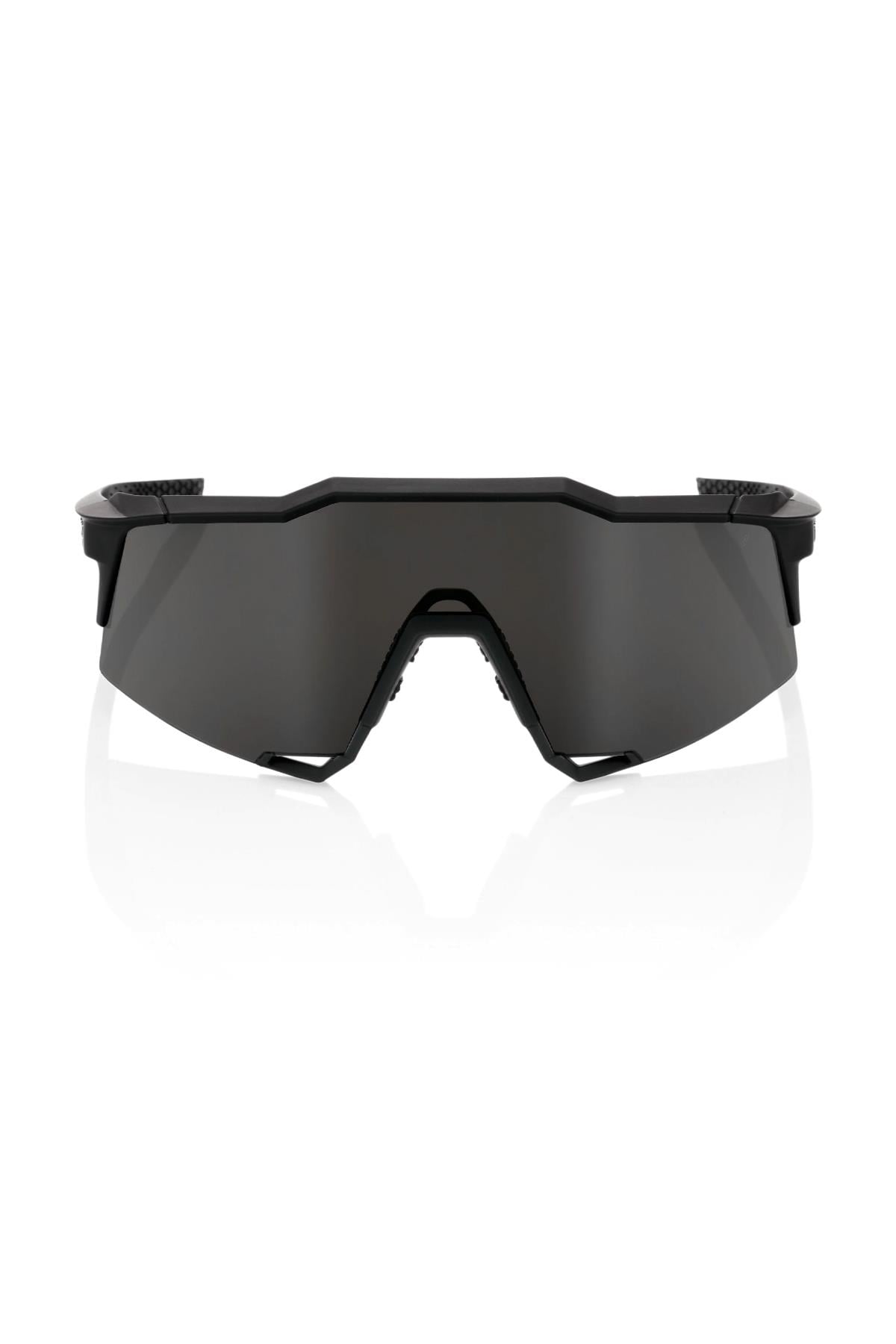 100% Speedcraft Soft Tact Black Smoke Lens