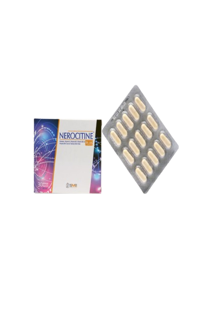 Nerocitine Plus (Sitikolin, Vitamin C, Vitamin B1, Vitamin B6 Ve Vitamin B12 İçeren Takviye Edici Gıda)