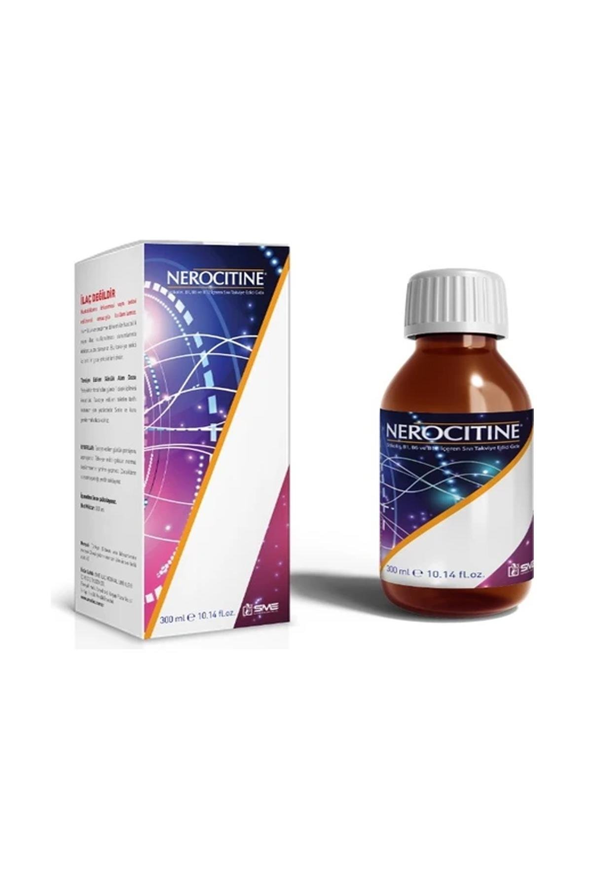 Nerocitine Şurup (Sitikolin, B1, B6 Ve B12 İçeren Takviye Edici Gıda)