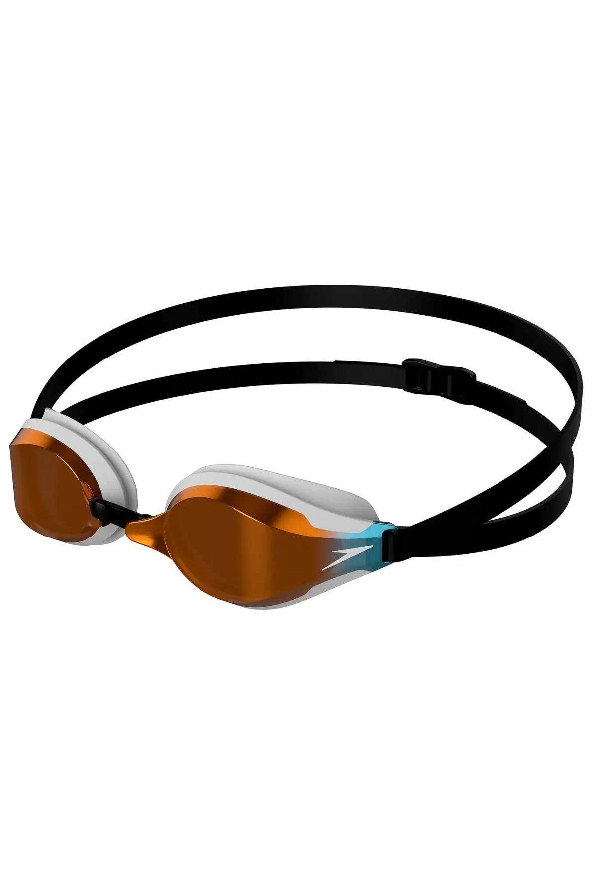 Speedo Fastskin Speedsocket 2 Mirror Yüzücü Gözlüğü Beyaz