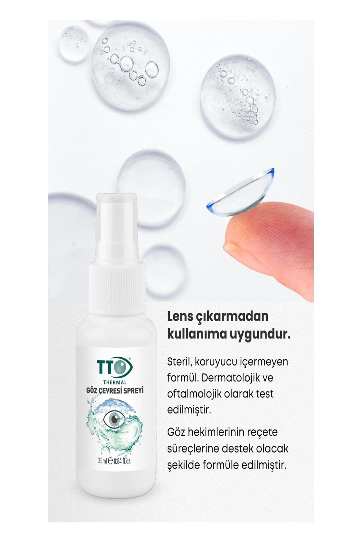 TTO GÖZ ÇEVRESİ SPREYİ 25 ML