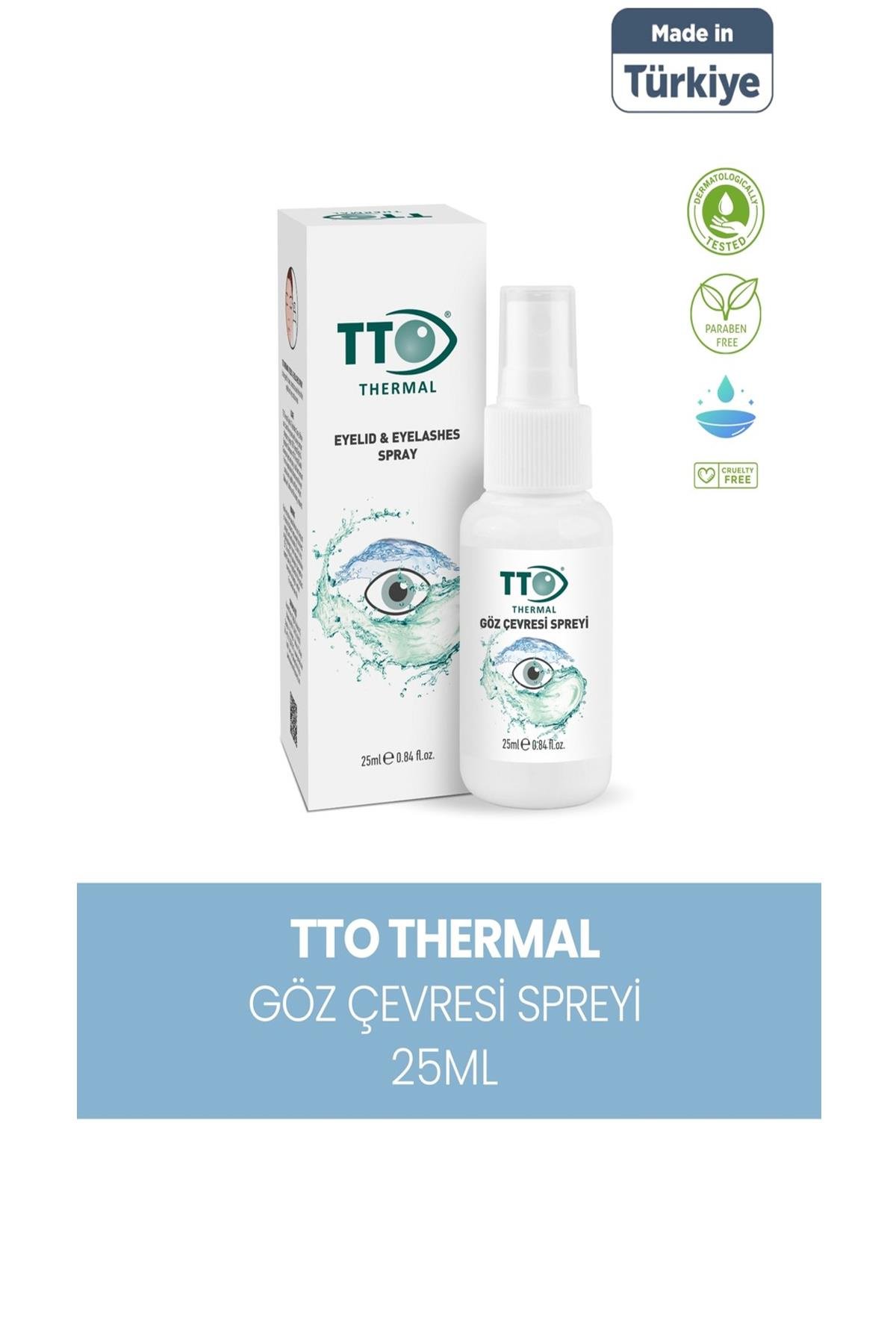 TTO GÖZ ÇEVRESİ SPREYİ 25 ML