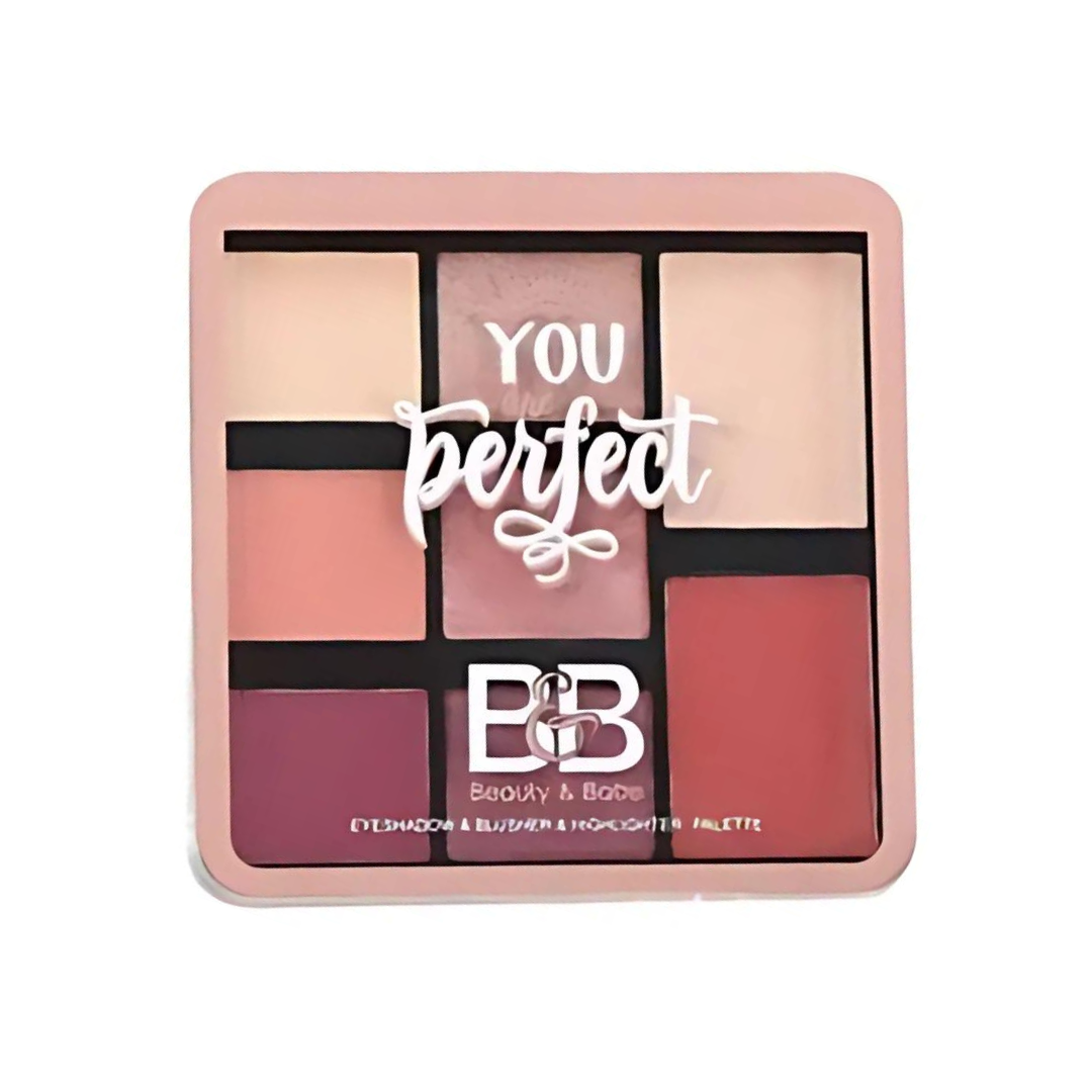  Eyeshadow & Blusher & Hıghlıghter palette 02