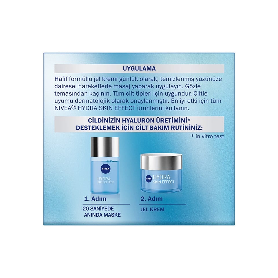  Nivea Hydra Skin Jel Krem Nemlendirici 50 ml