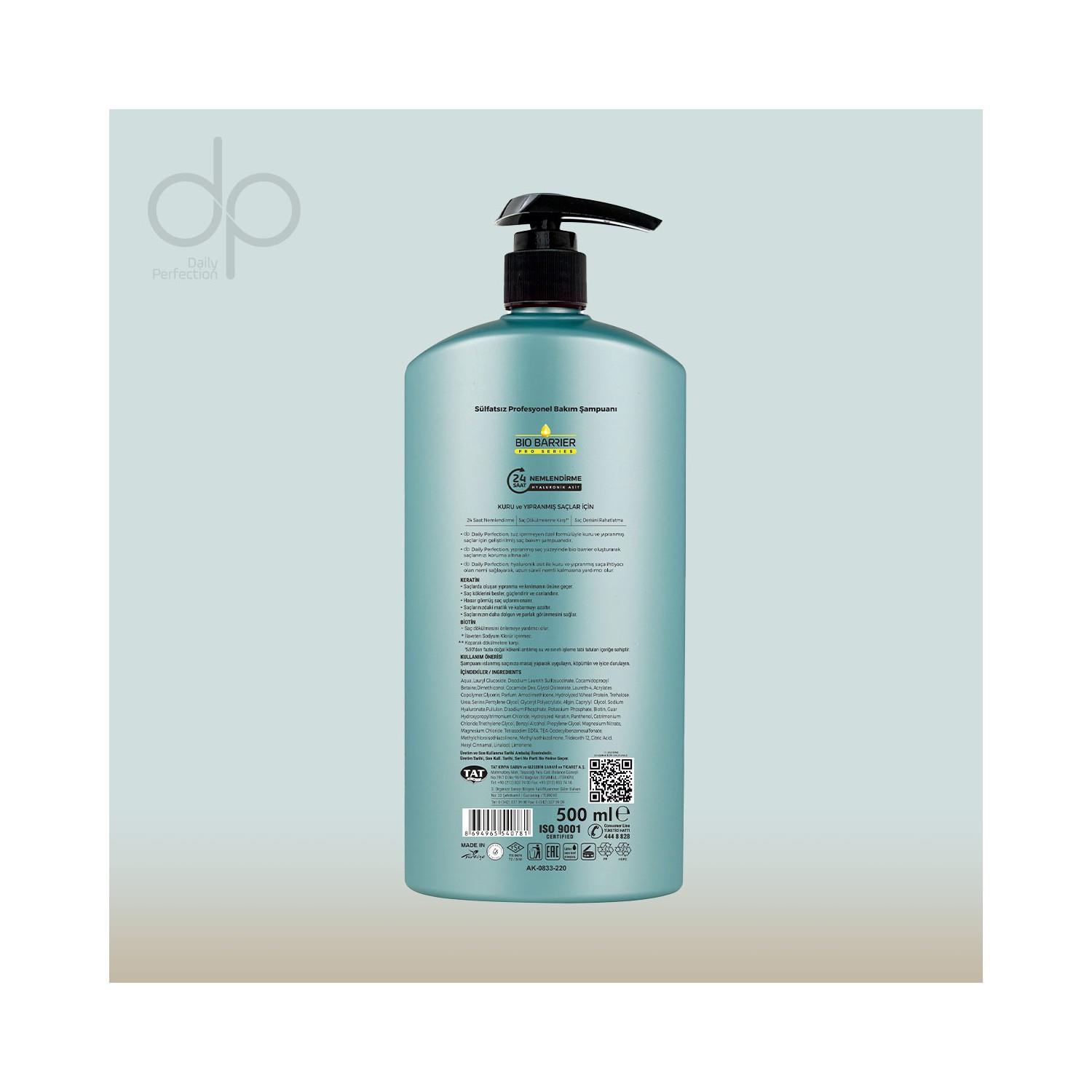 Dp Şampuan Bio Barrier 24 Saat Nem 500 ml