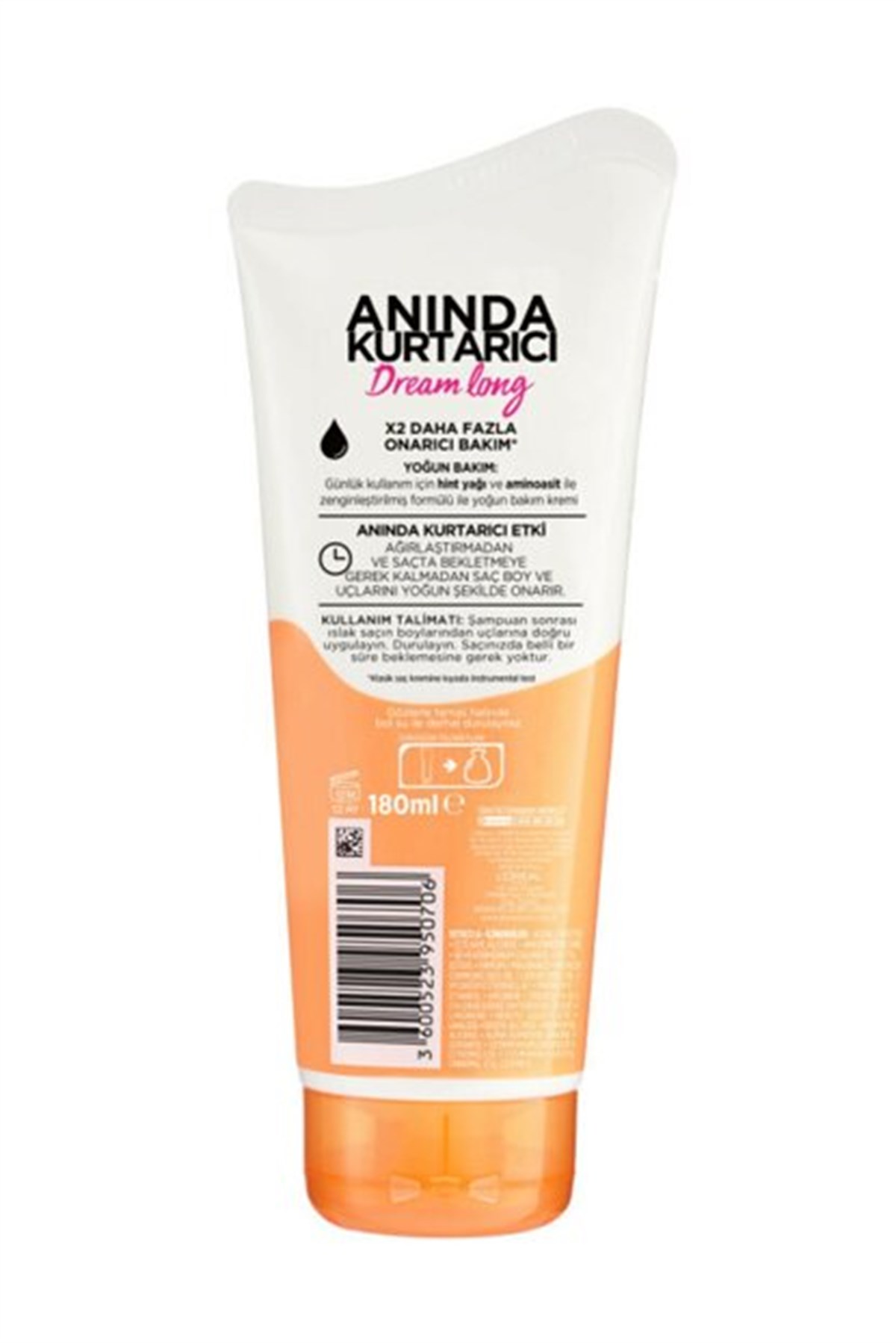 Elseve Dream Long Anında Kurtarıcı Yoğun Bakım Kremi 180 Ml
