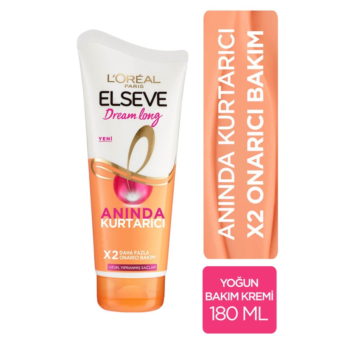 Elseve Dream Long Anında Kurtarıcı Yoğun Bakım Kremi 180 Ml