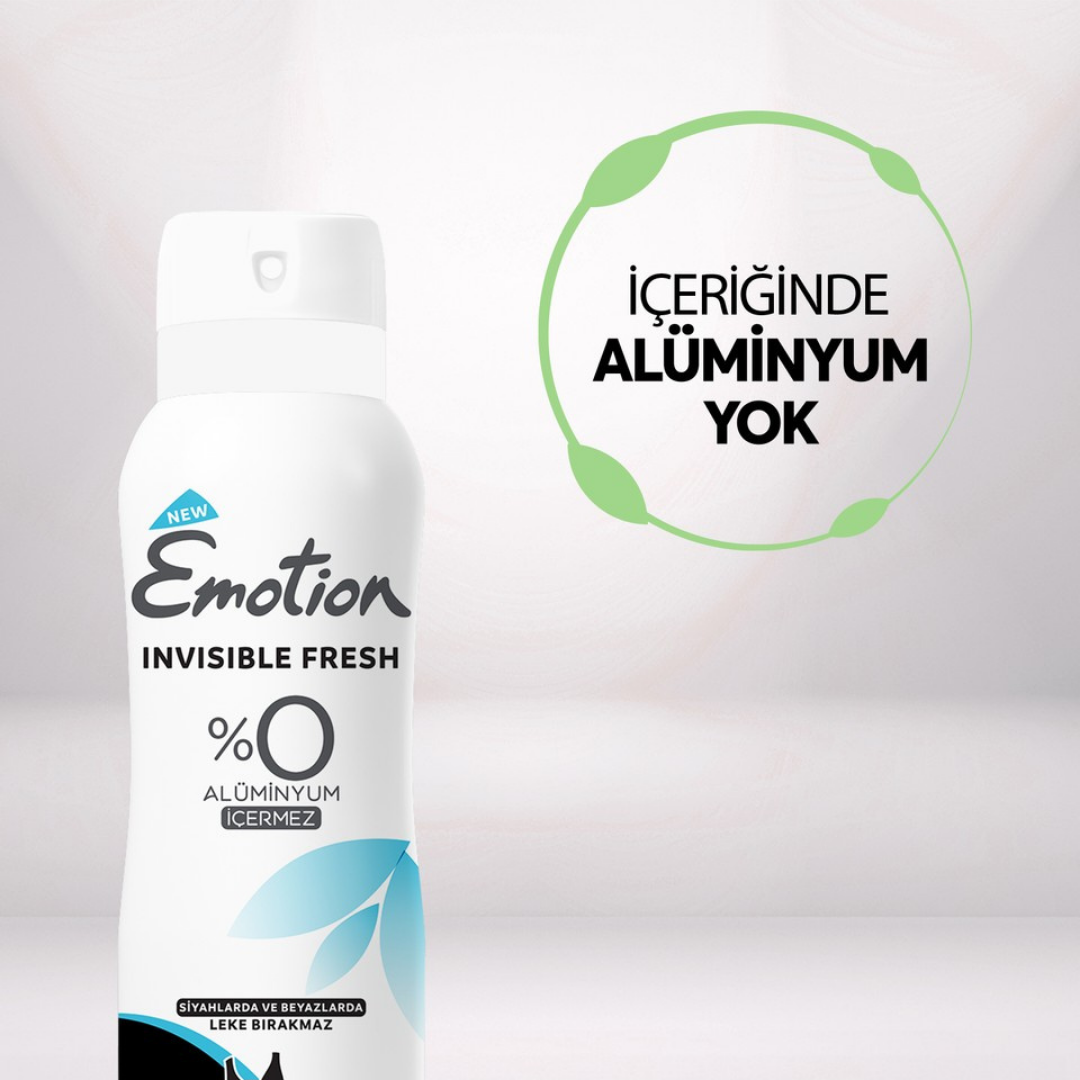 Emotion Black and White Clean Kadın Deodorant 150 ml