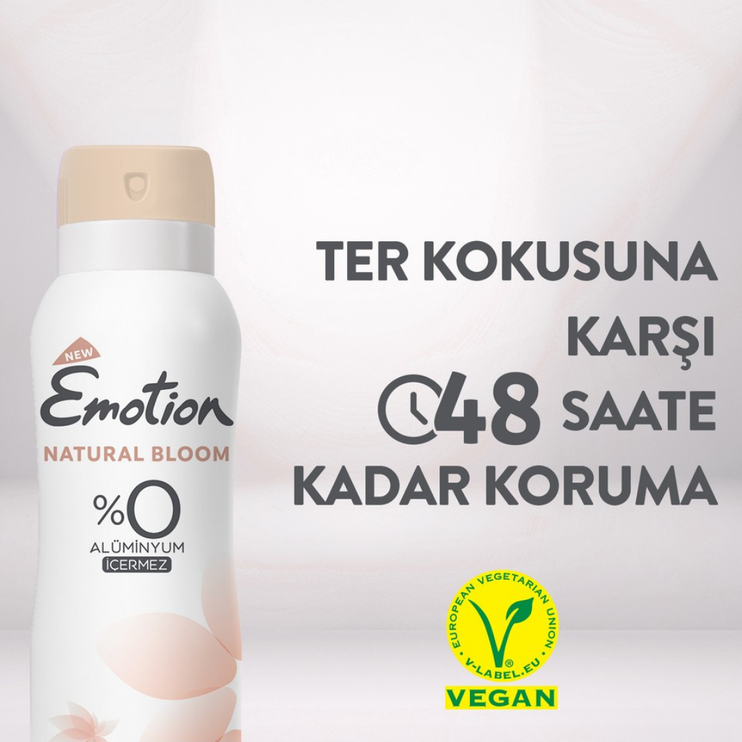 Emotion Natural Deodorant Bloom 150 ml