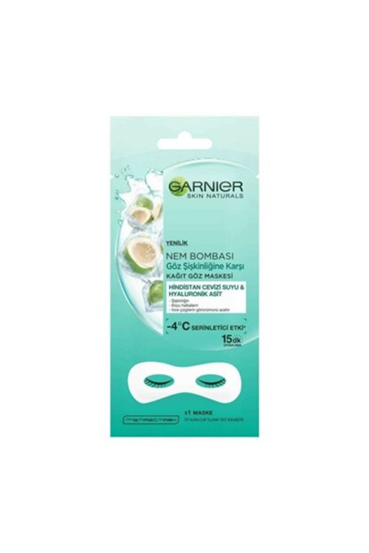 Garnier Nem Bombası Kağıt Maske Hindistan Cevizli Tekli