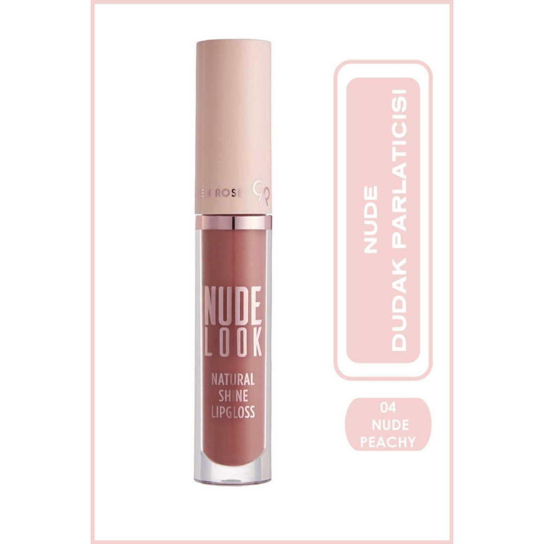 GR Nude Look Natural Shine Lipg. - Dudak Parlatıcısı 04
