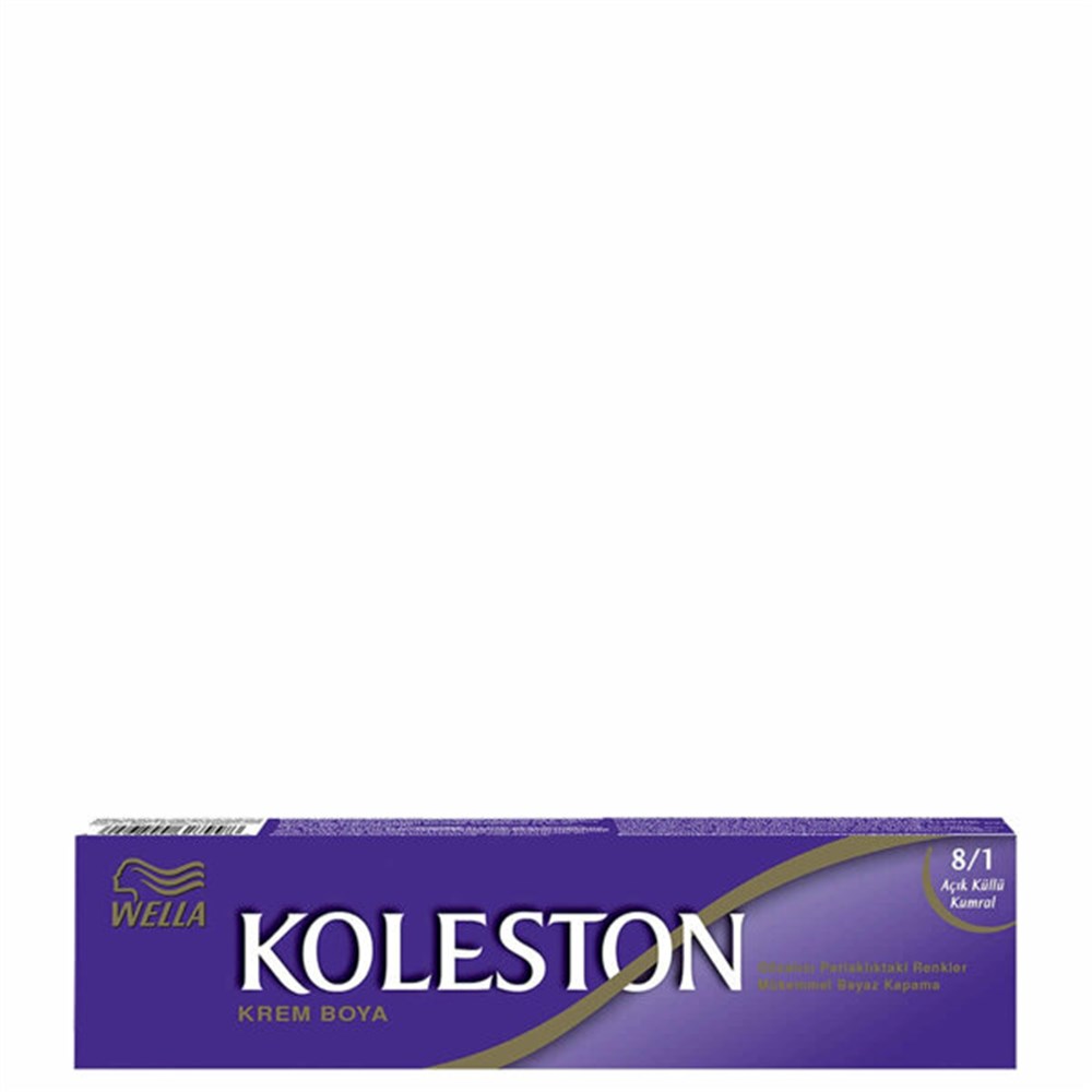 Koleston Tüp Saç Boyası Açık Küllü Kumral 8/1