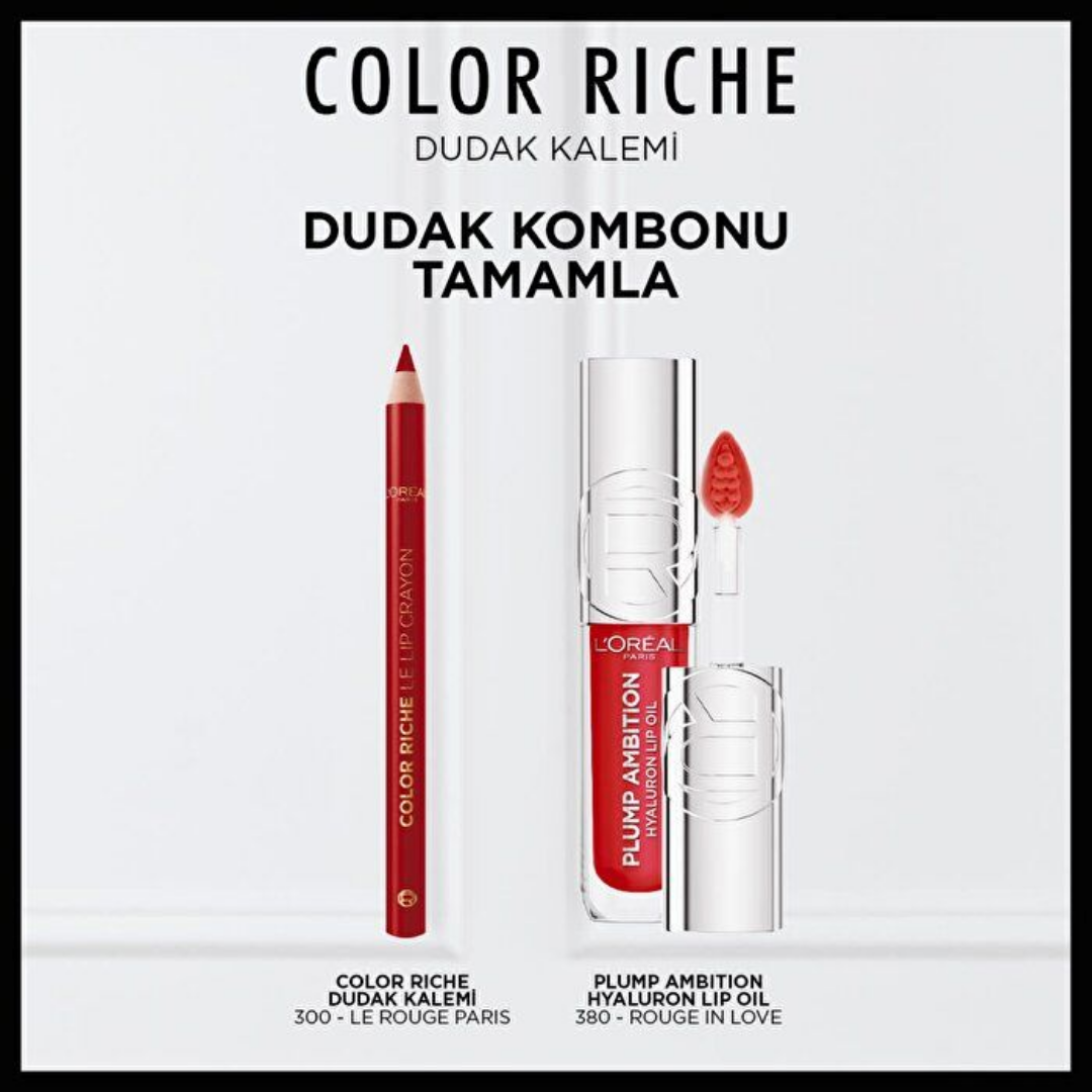 L'Oréal Paris Color Riche Dudak Kalemi 300 Le Rouge Paris