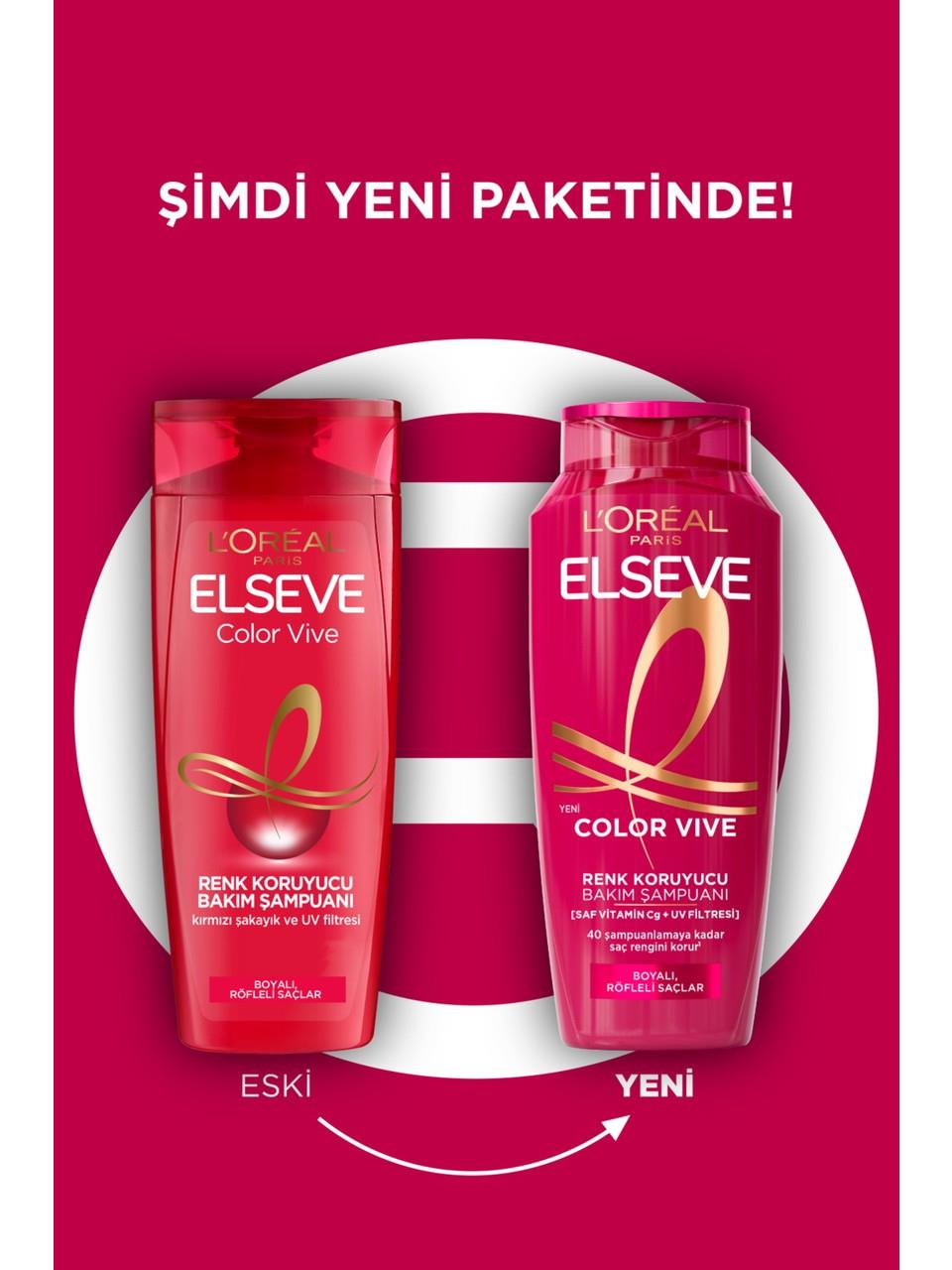 L'Oréal Paris Elseve Şampuan Colorvive Renk Koruyucu 300 ml