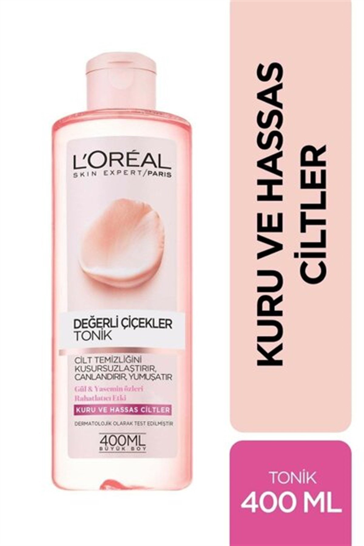 L'Oreal Paris Değerli Çiçekler Temizleyici Tonik Hassas Cilt 400ml