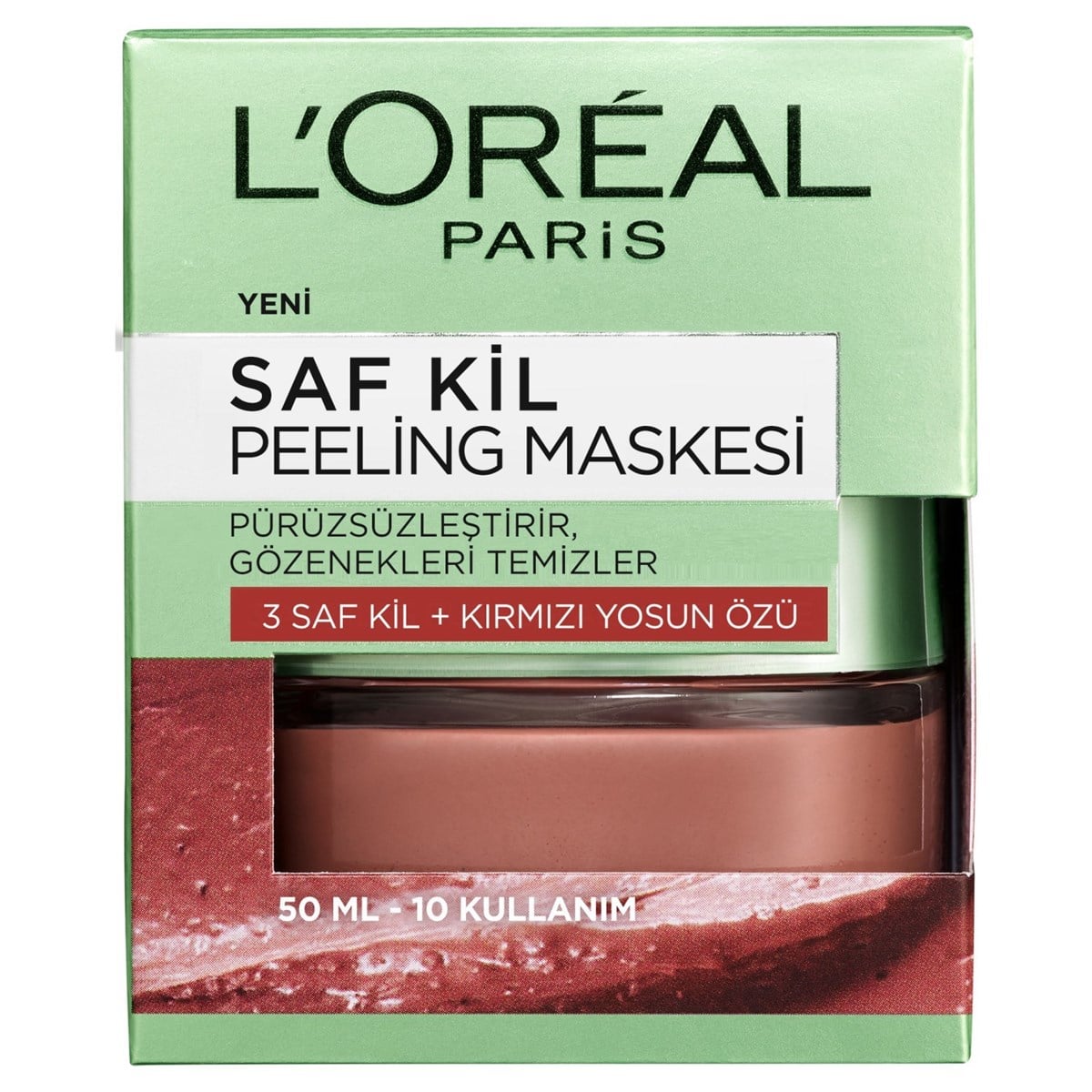 L'Oreal Paris Saf Kil Peeling Maskesi 50ml