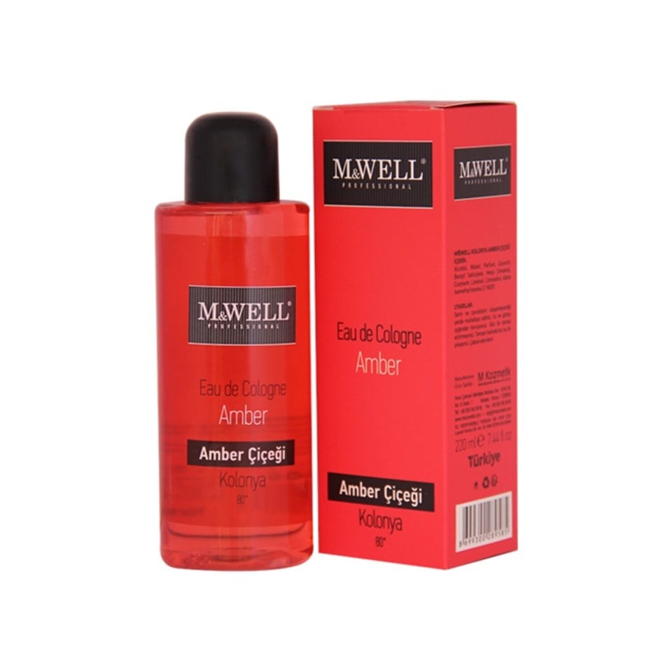 M&Well Amber Çiçeği Kolonya 220 ml
