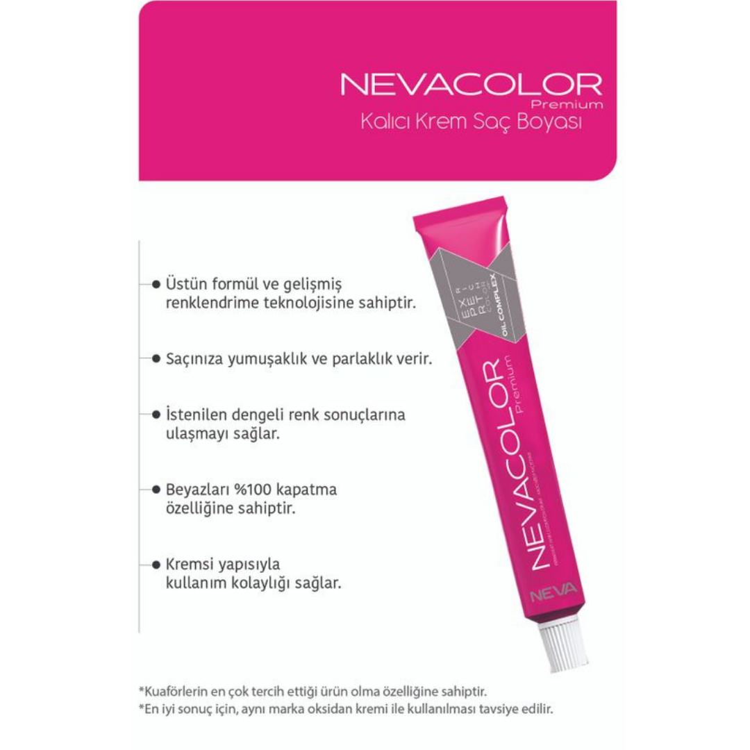 Nevacolor Premium 6.45 KIZIL BAKIR - Saç Boyası