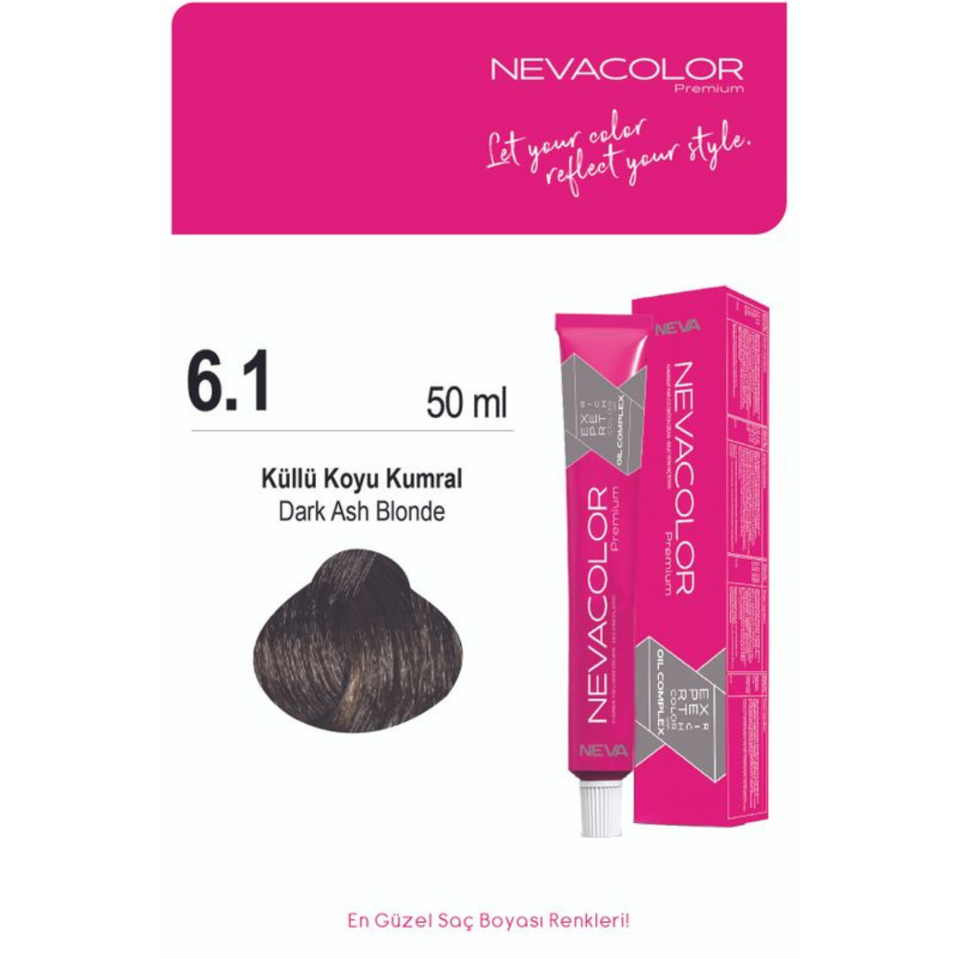 Nevacolor Tüp Boya 6.1 Küllü Koyu Kumral